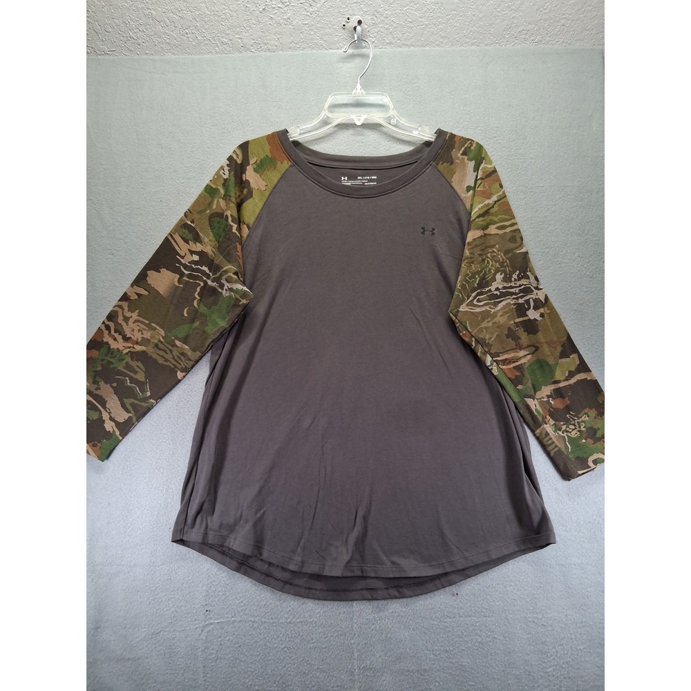 Hurley Women Heatgear Shirt Camo‎ Sleeve  Size XL